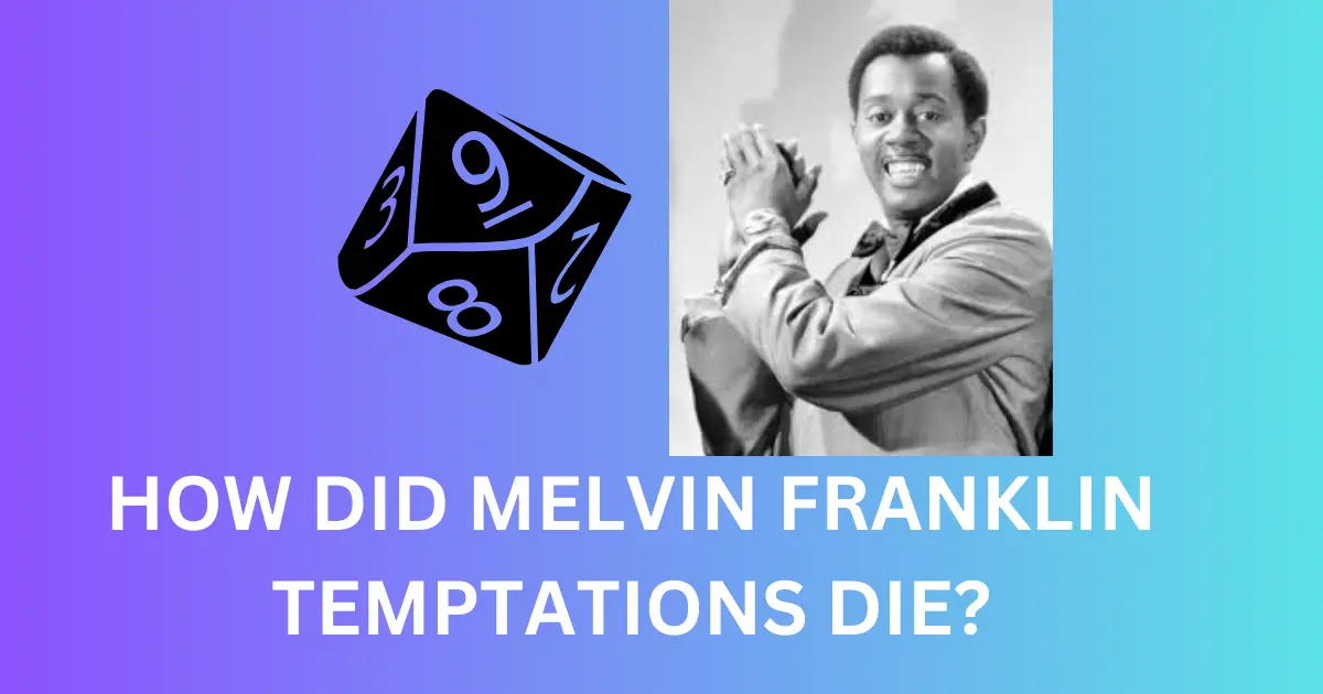 how did melvin franklin temptations die