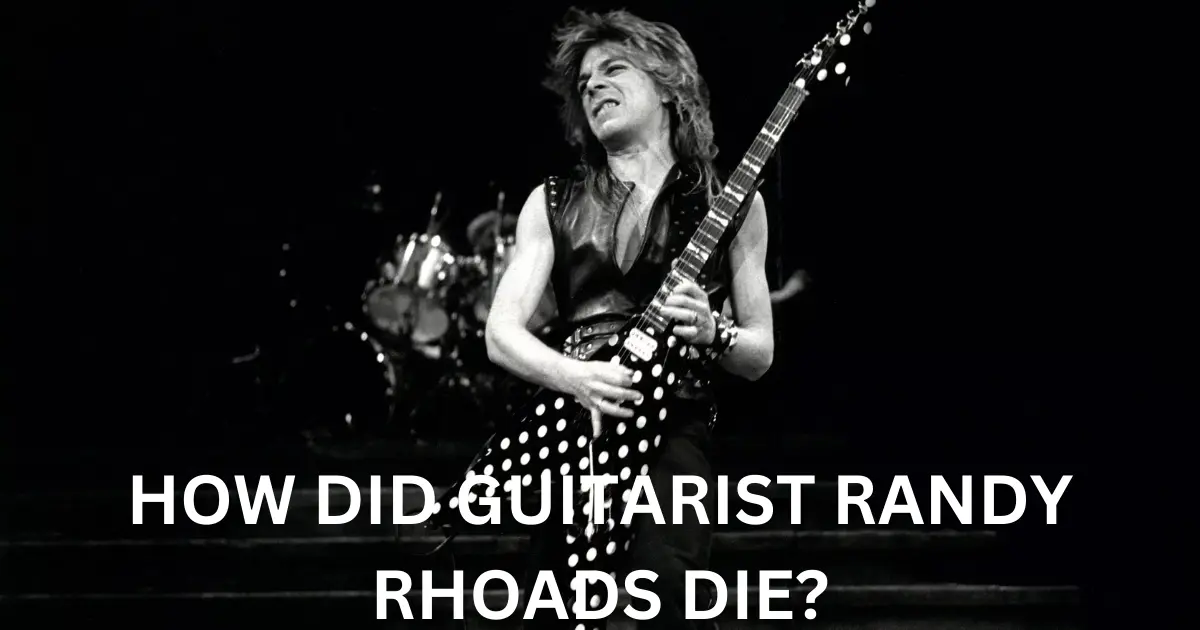 how did guitarist randy rhoads die