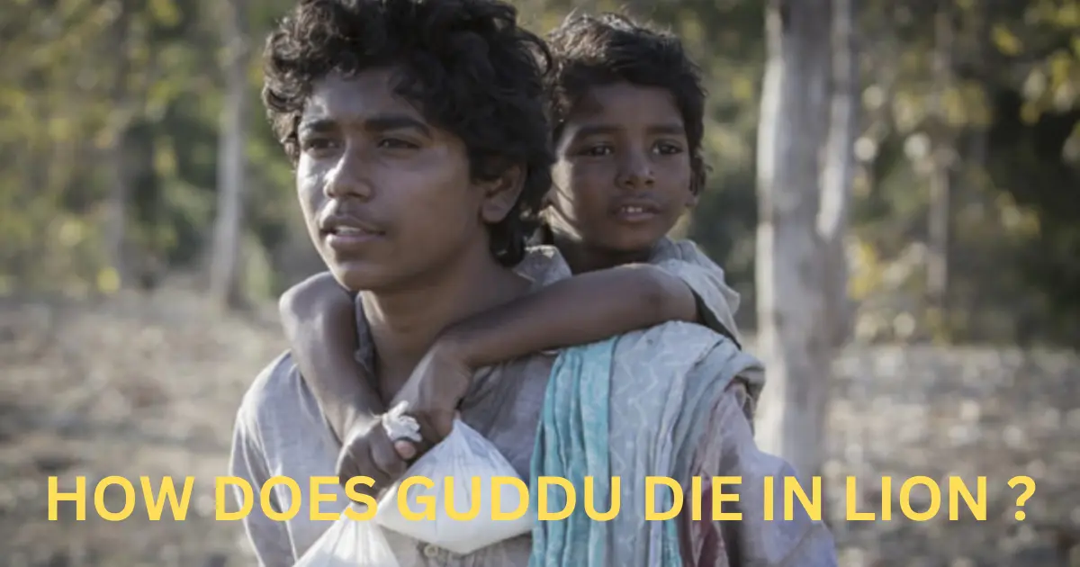 how does guddu die in lion